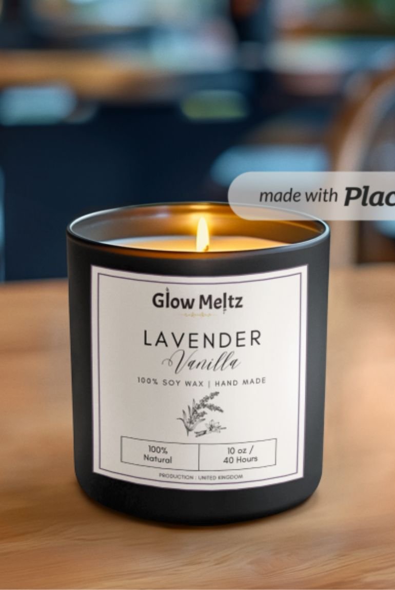 Lavender and Vanilla Candles - Image 4