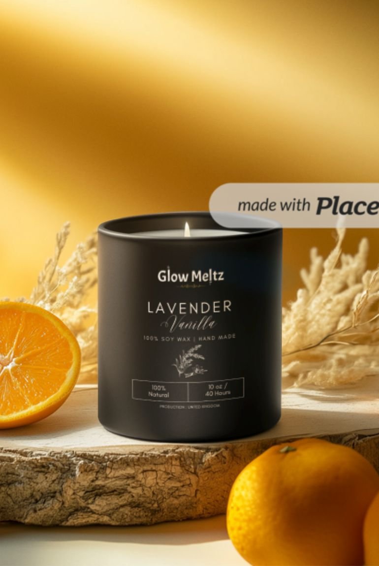Lavender and Vanilla Candles - Image 2